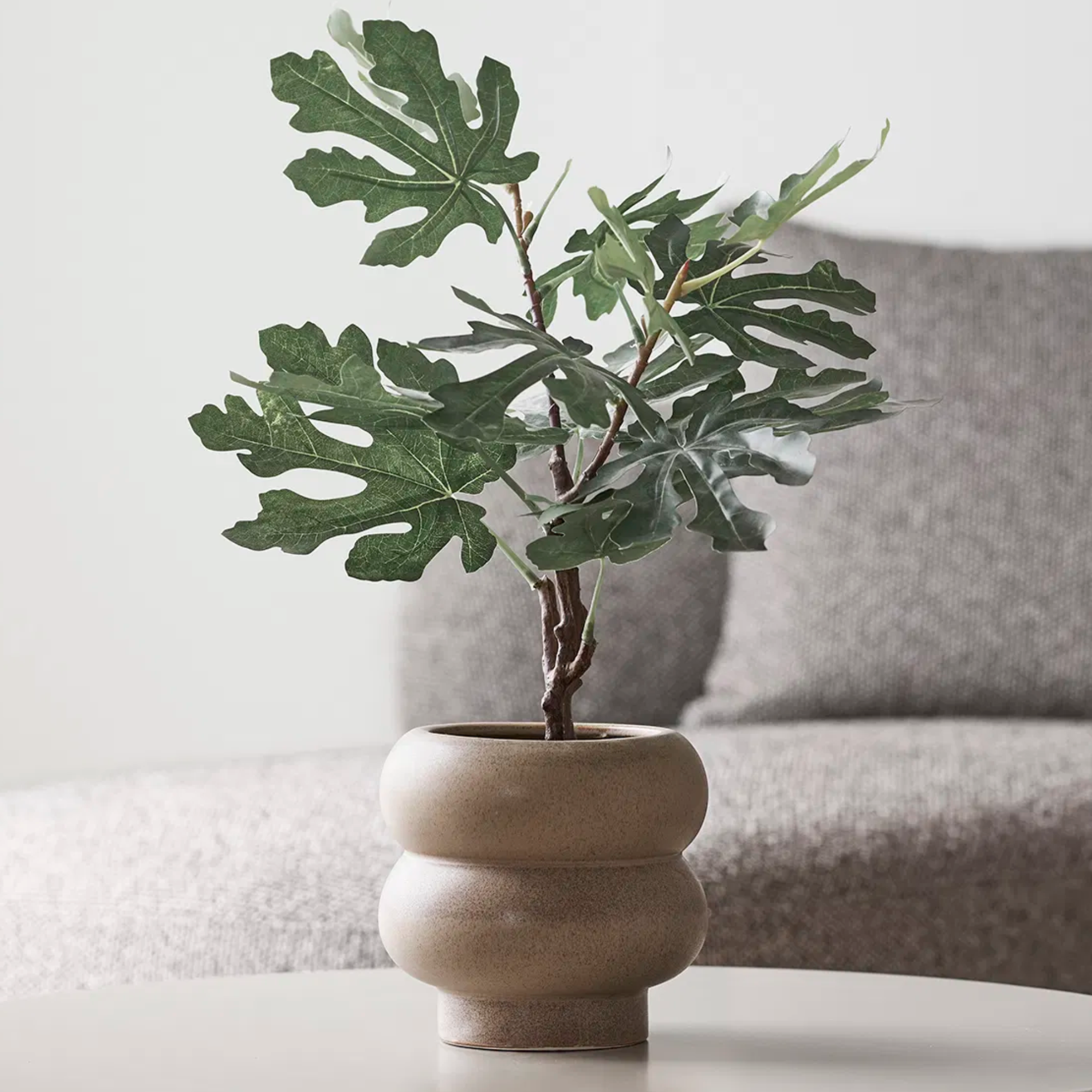 House Nordic keraaminen kukkaruukku Ø19x17,5 cm ruskea